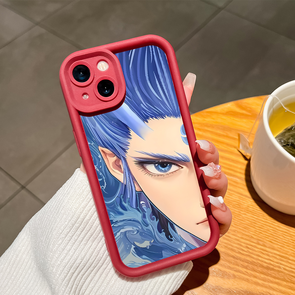 ZCSIBORUI for Huawei Mate 20 Pro Back Cover Super Cool Cartoon Half Face Ao Bing Pattern Soft Camera Protection Rubber Square Ladder Phone Case. 