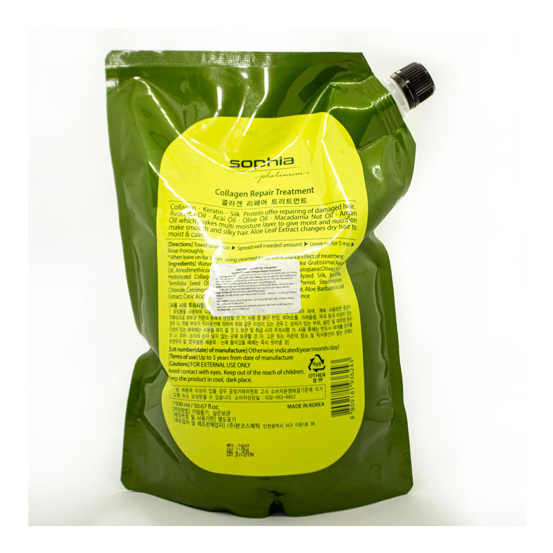 Dầu hấp nuôi dưỡng tóc Sophia Collagen Platium 500ml