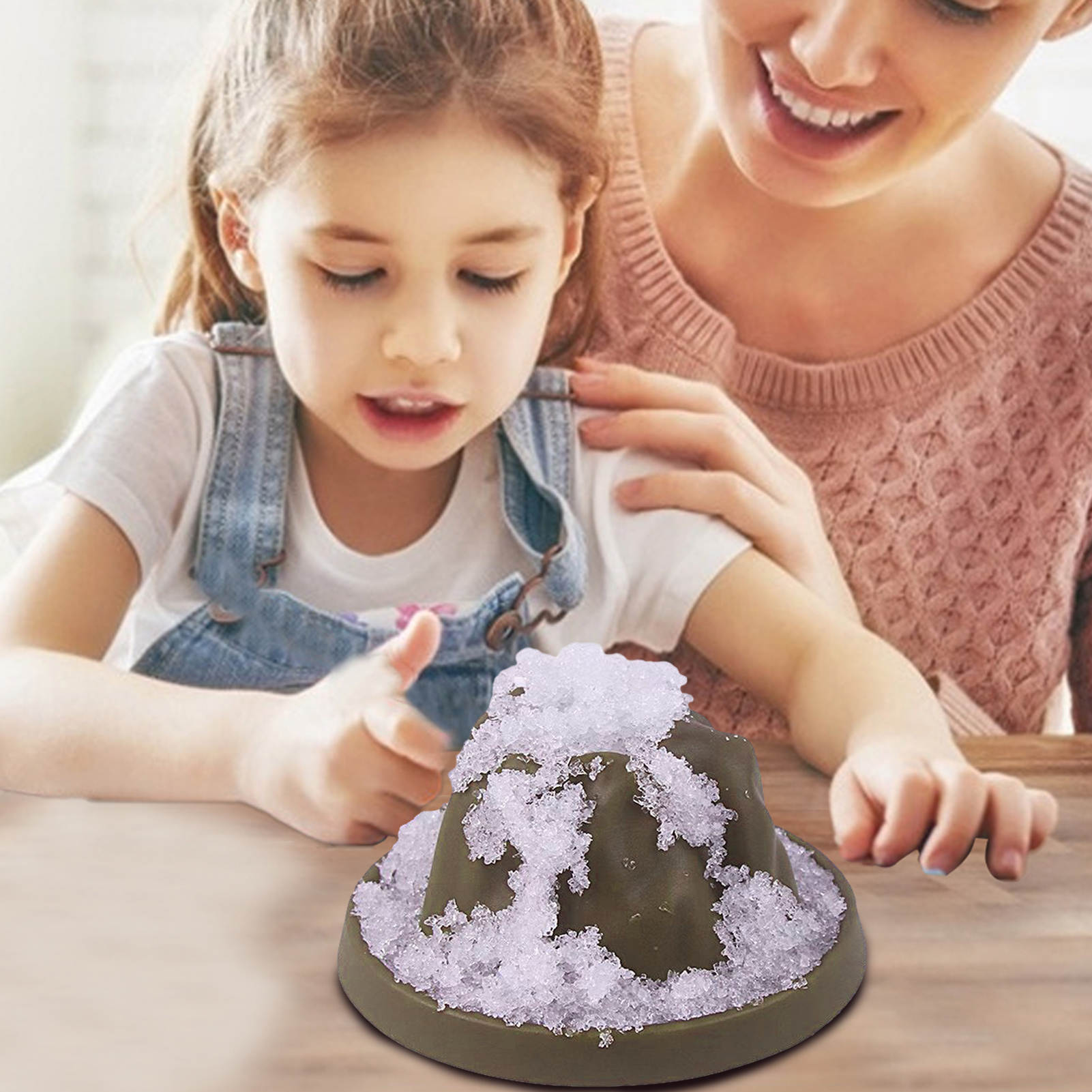 Volcano Eruption Experiment Kit Experiment Kit for Kids Fun Volcano Science Kit for Kids Learn Chemistry Geology Earth Science with Diy Experiments Enhance Observation Critical Thinking Skills