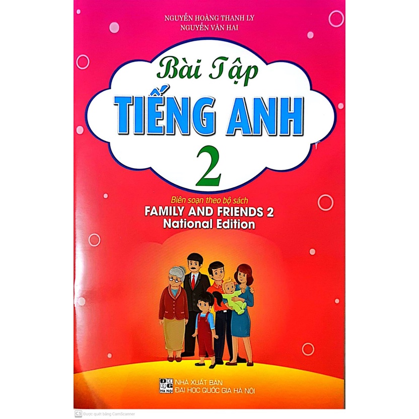 Bài tập tiếng anh 2 (biên soạn theo bộ sách family and friends 2 national edition - 2022) ( ha )