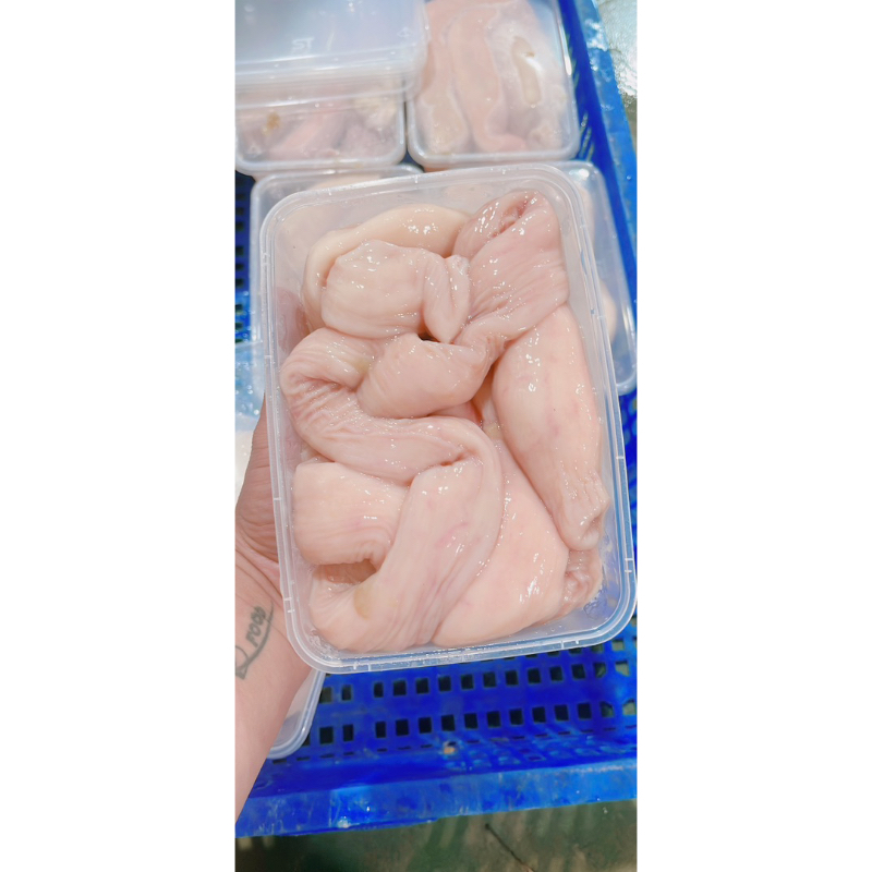 Lòng mỡ bò, ruột bò - hôp 1kg (giao tphcm)