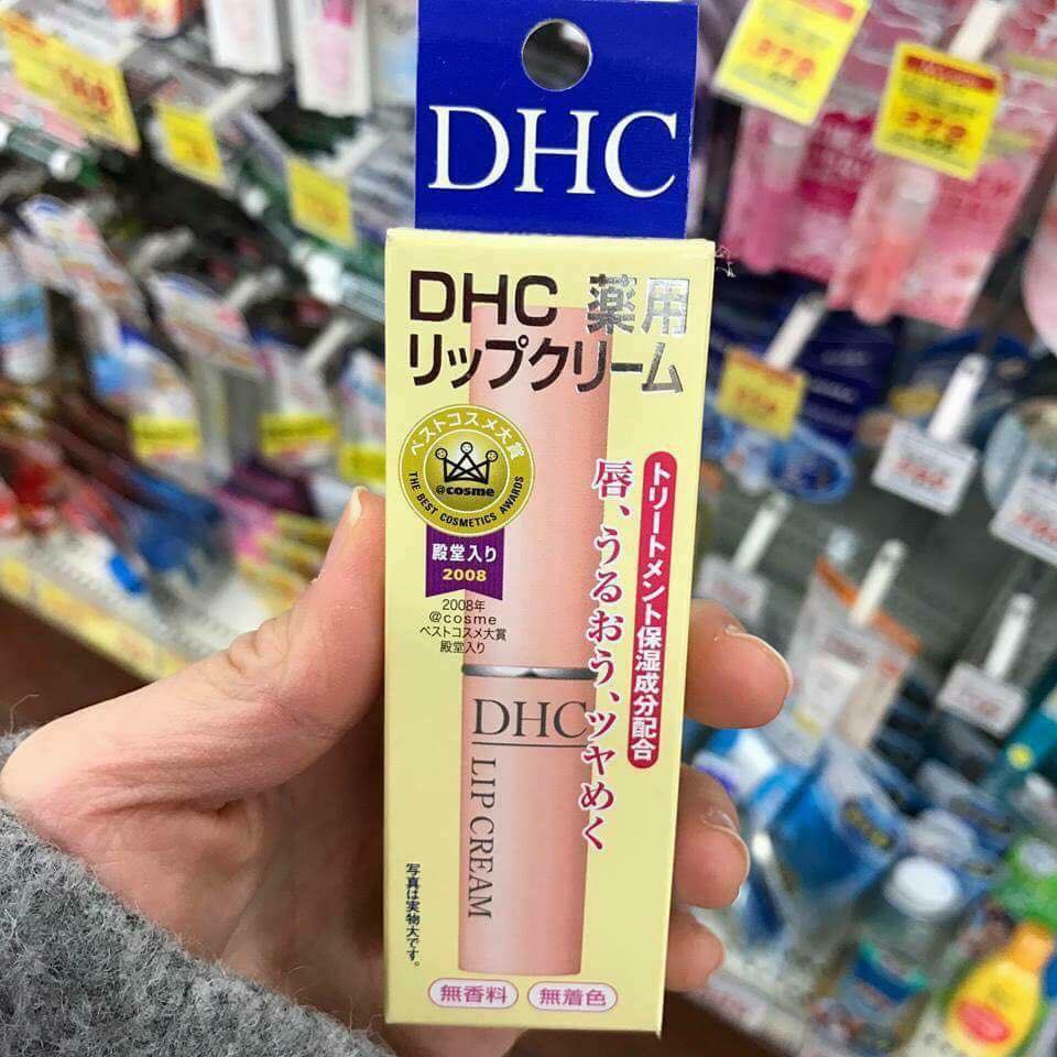 [HCM]Son Dưỡng Môi DHC Lip Cream 15g