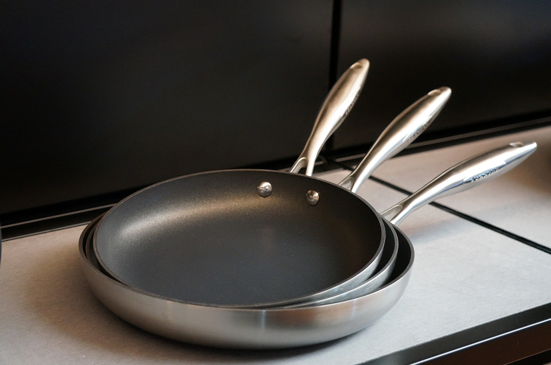 Chảo chống dính Scanpan CTX dùng bếp từ 20/24/26/28cm, bảo hành 3 năm, sản xuất Đan Mạch - 65002000/65002400/65002600/65002800