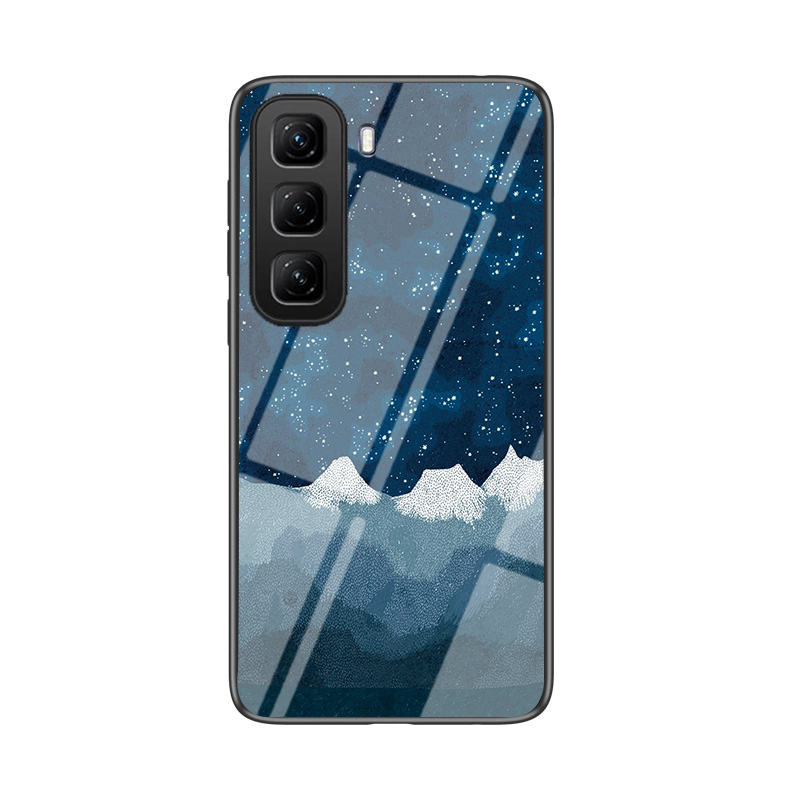 Phone%20case%20For%20infinix%20Hot%2060i%2060%20Pro+%20Back%20cover%20Couple%20Starry%20Moon%20Glossy%20Glass%20Meteor%20Start%20cover%20For%20infinix%20Hot%2060%20Cover%20Cases%20-%20Image%203