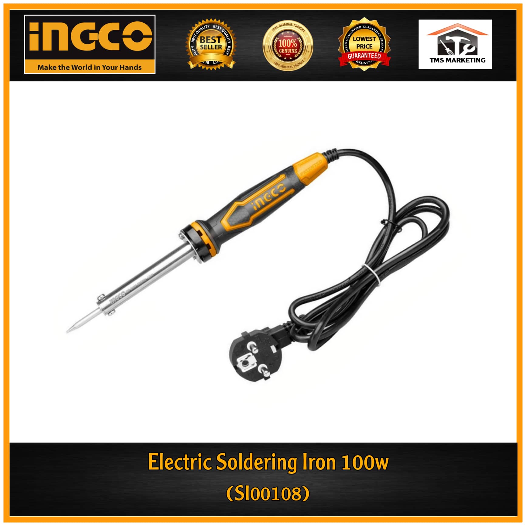 INGCO Industrial Electric Soldering Iron 100W SI00108 Lazada PH