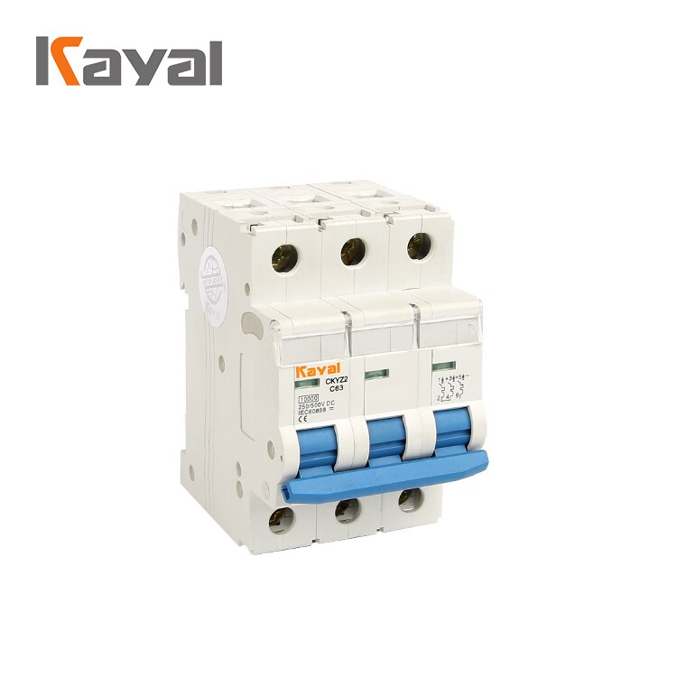 Cb đóng ngắt AC 3 pha 3P và 4P 63A/400VAC