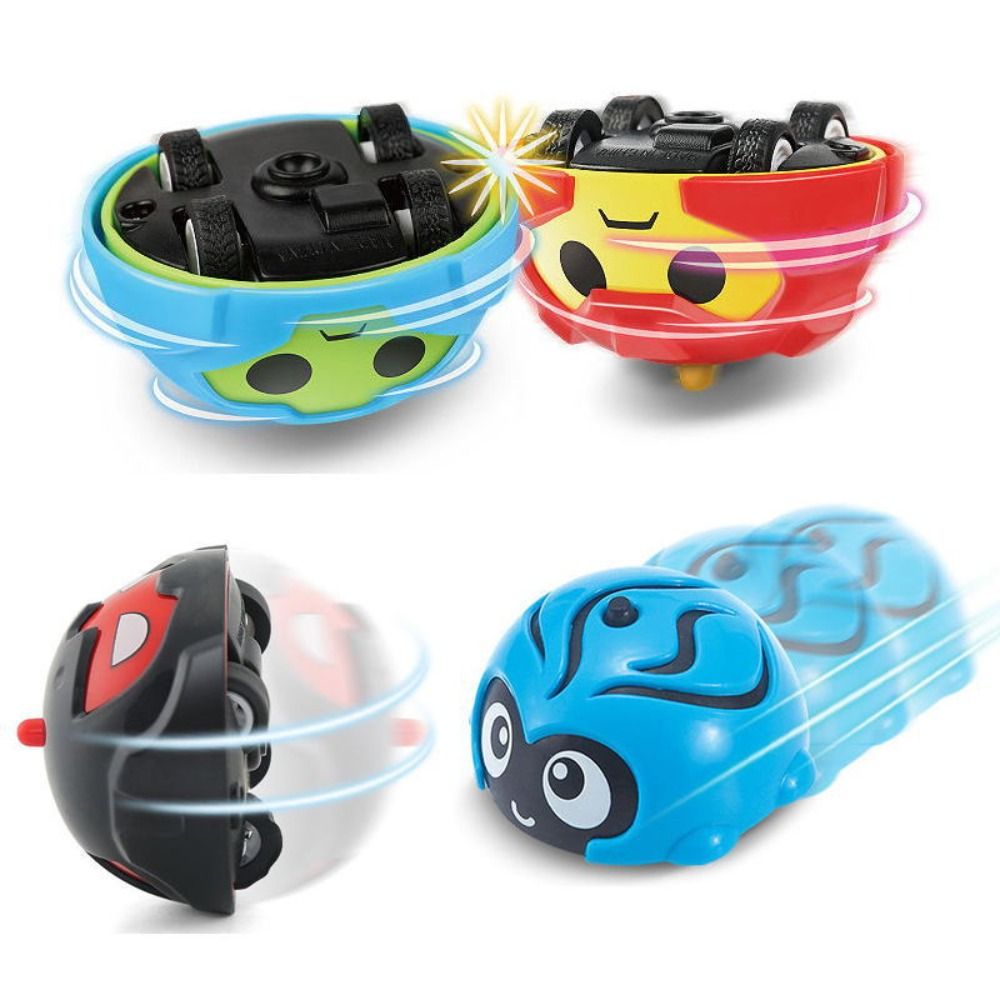 Finger Rocker Car Christmas Gifts Piece Cartoon Multi-Function Rotary gyroscope car ...