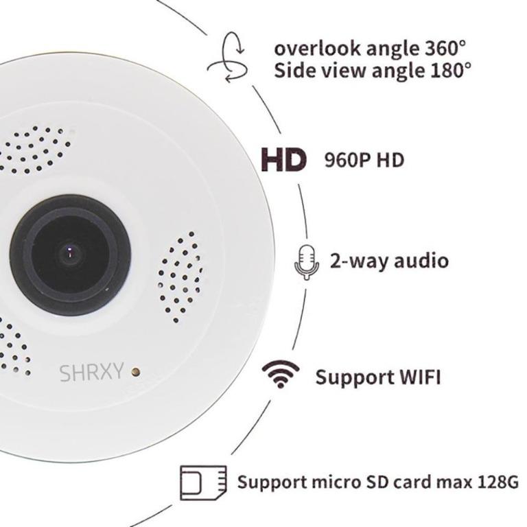 v380 panoramic camera