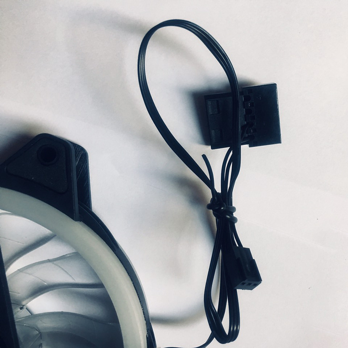 Quạt tản nhiệt Fan led Double Ring 7 màu