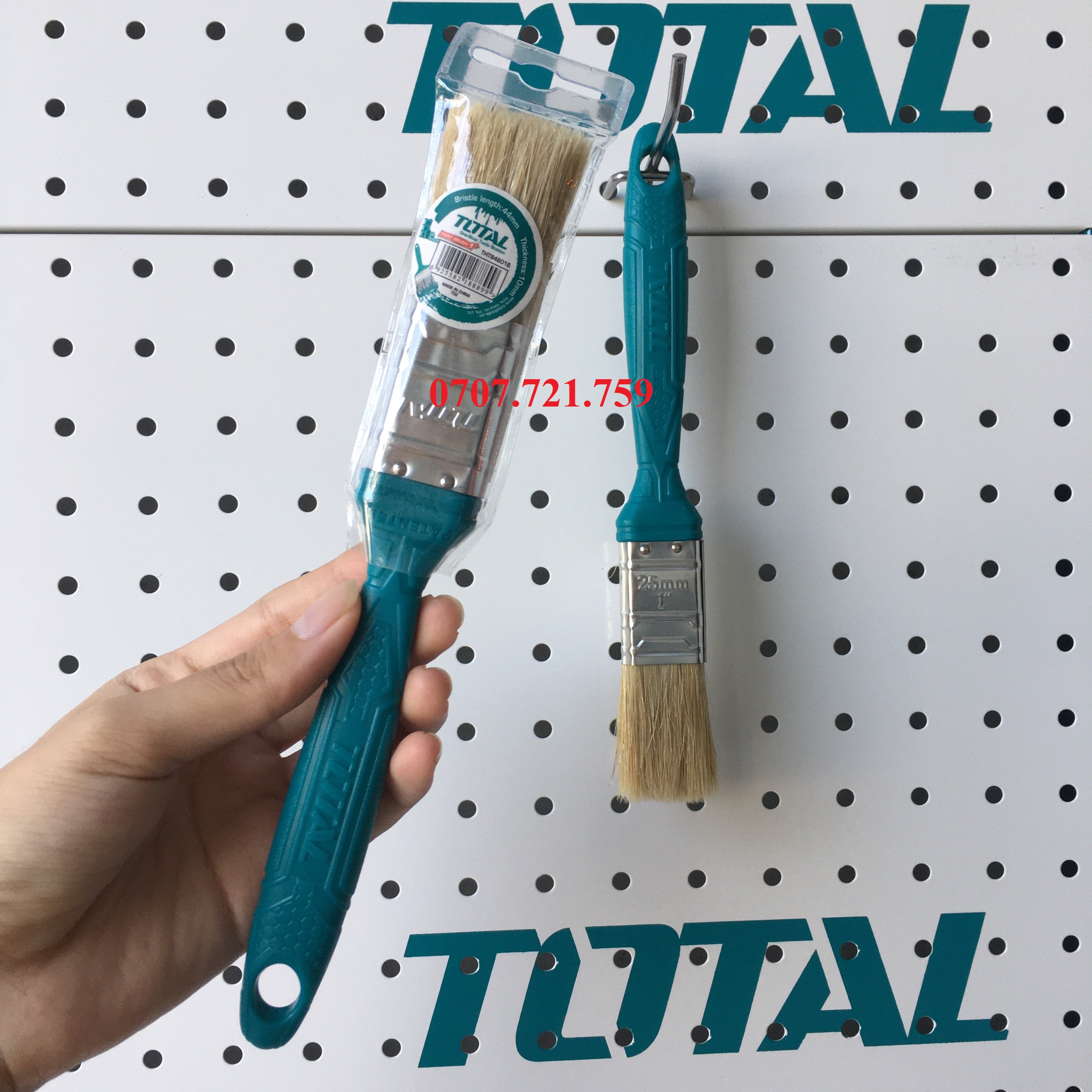 Cọ sơn 1 inch Total Dùng để sơn dầu [Hàng Chính Hãng] THT846016