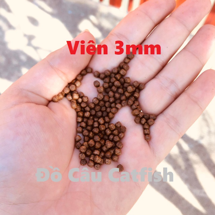 [1kg]Thức Ăn Cá Cargill 7454 Cho Cá Ăn Hoặc Dùng Câu Cá,Tra,điêu hồng,chép-cám cá 7454