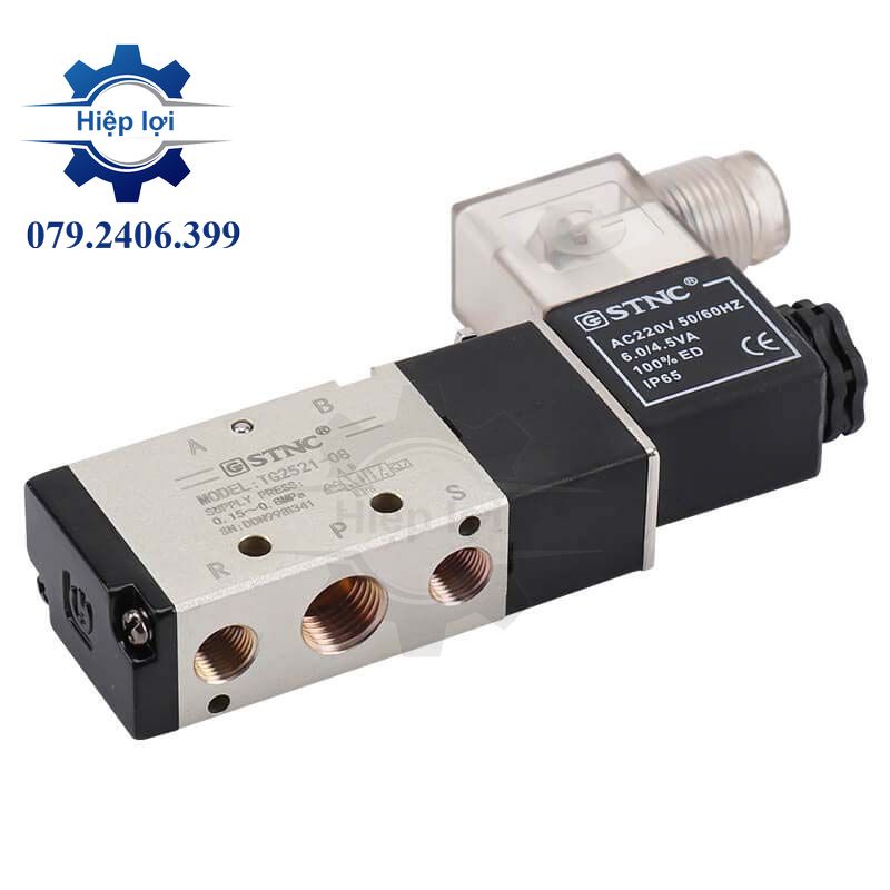 {STNC} Van điện từ 5/2 TG2511/2521/2531/2541 - Hoạt động ổn định, dễ sử dụng.