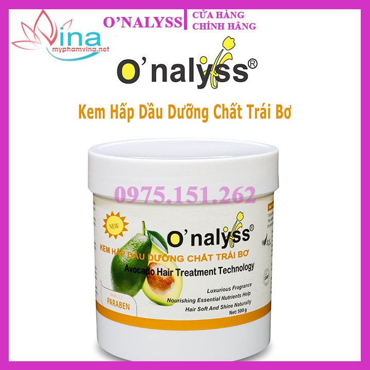 [HCM]Hấp dầu dưỡng chất bơ onalyss 500ml