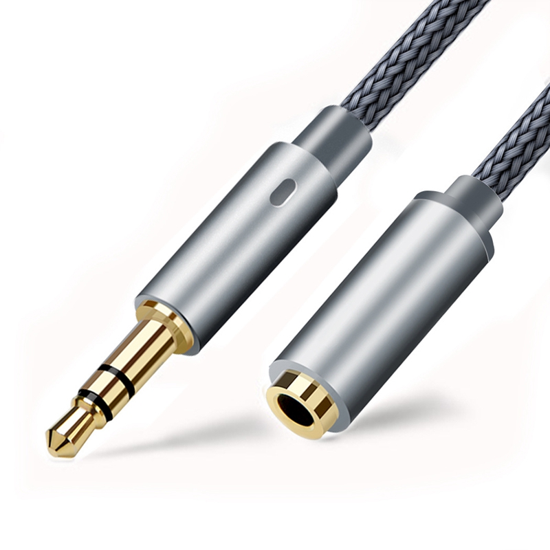 Audio Extension Shocket Headphone Cable, Headphone Extension Cable 3.5mm Male to Female Stereo ...