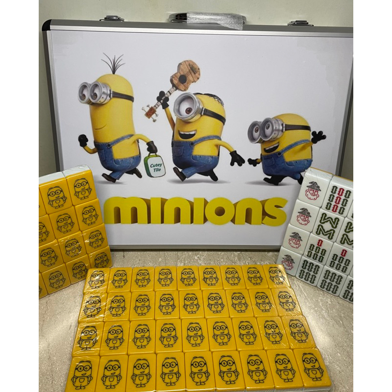 Minion Mahjong SG Set Limited Edition 156Tiles (With Animals+Fei+