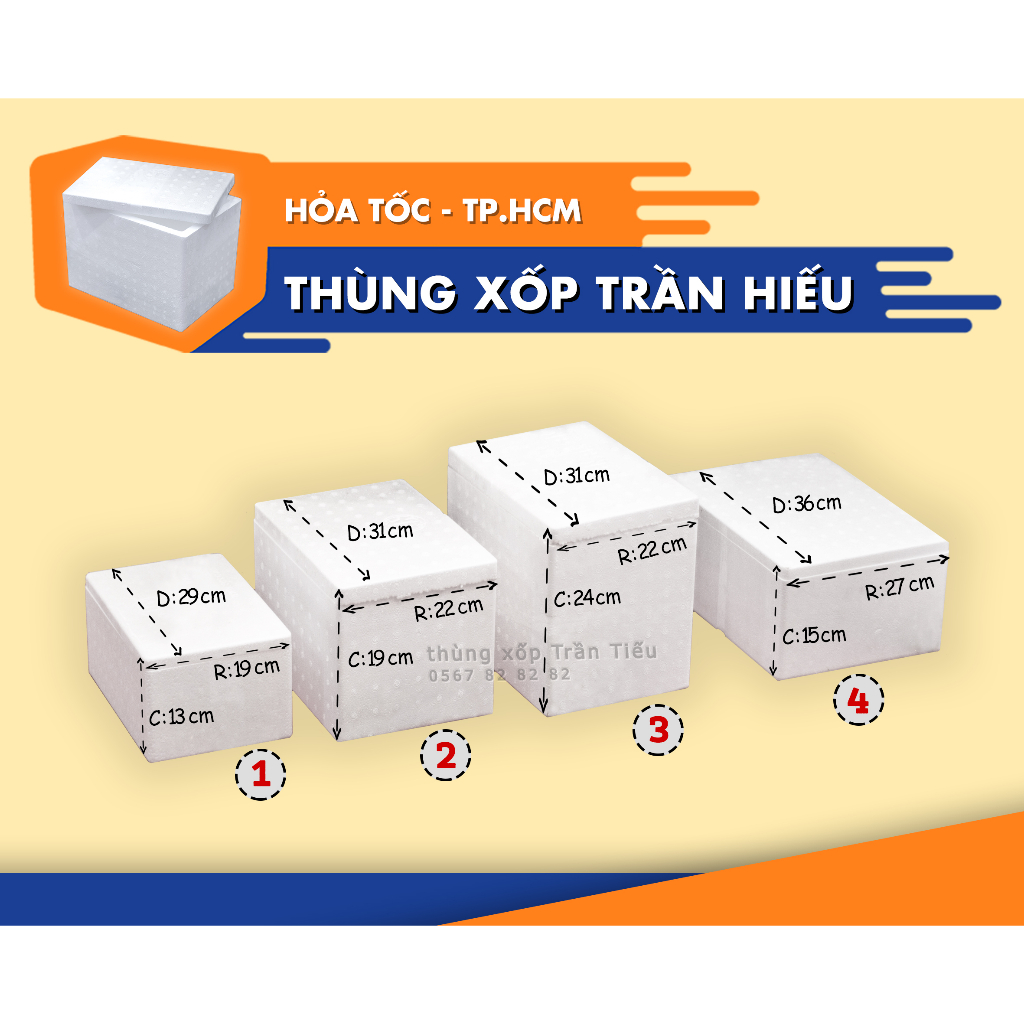 Thùng xốp giữ nhiệt , thùng mút