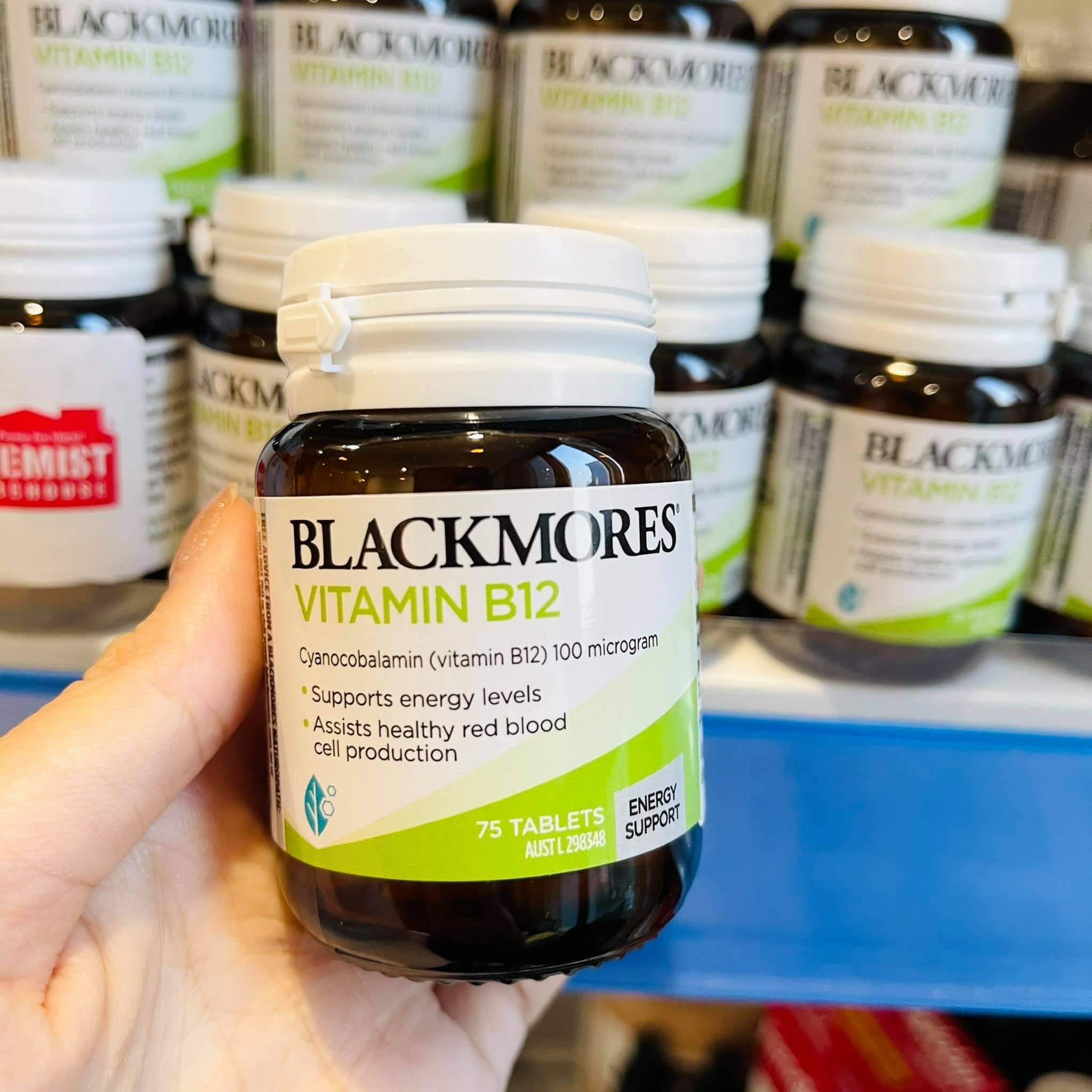 Vitamin B12 Blackmores 75v