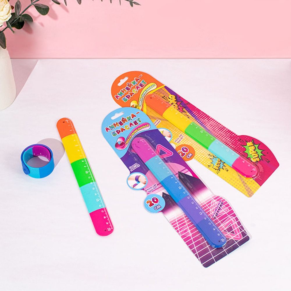 Creative Kids Fidget Toy Clap Ring Straight Ruler Anxiety Relief ...