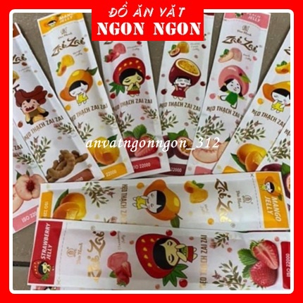 Kẹo Thạch ZaiZai gói dài gói 320g