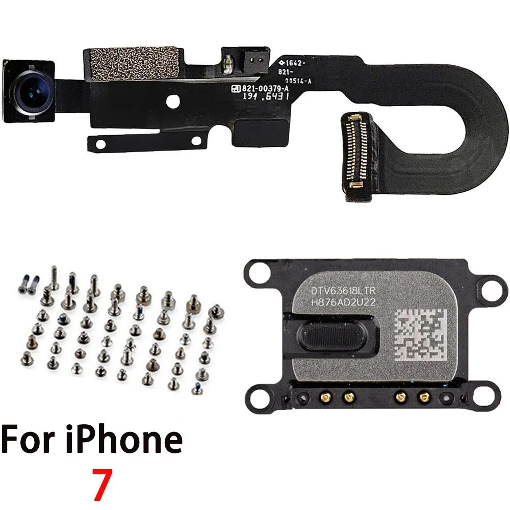 Front%20Camera%20with%20Sensor%20Proximity%20Light%20Microphone%20Flex%20Cable%20+%20Earpiece%20Speaker%20+%20Full%20Screws%20Kit%20For%20iPhone%207%207Plus%208G%208%20Plus%20-%20Image%207