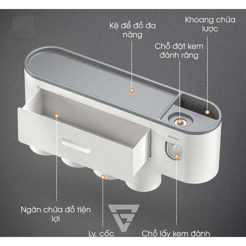Bộ nhả kem đánh răng tự động
