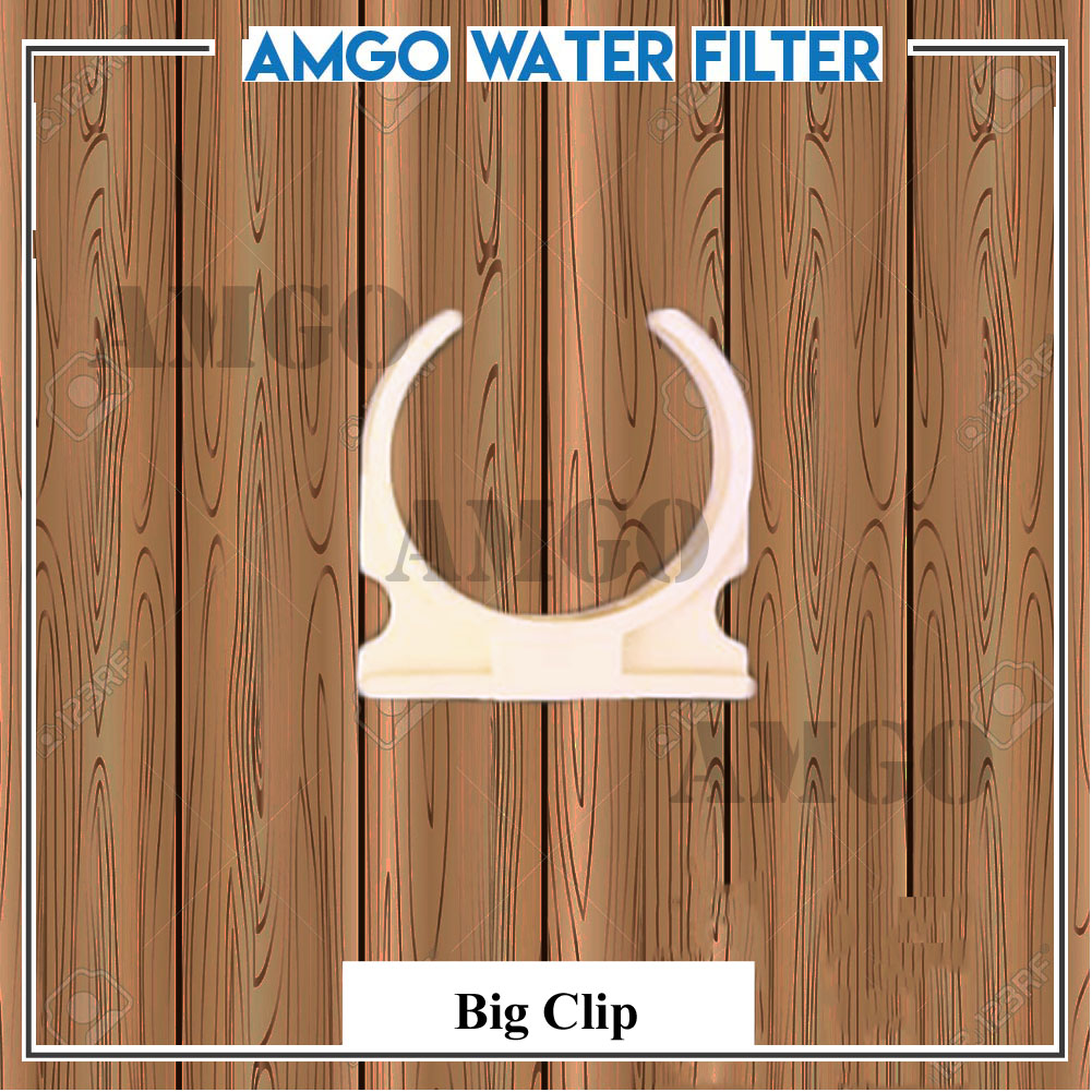 AMGO Water Filter Wall Mount Big Clip Cartridge Bracket Lazada