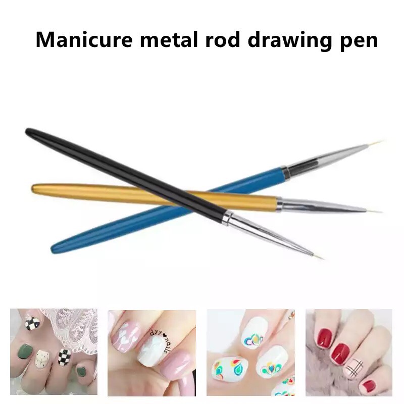 Set Cọ Râu Vẽ Nét 3 Cây - Sugar Nails