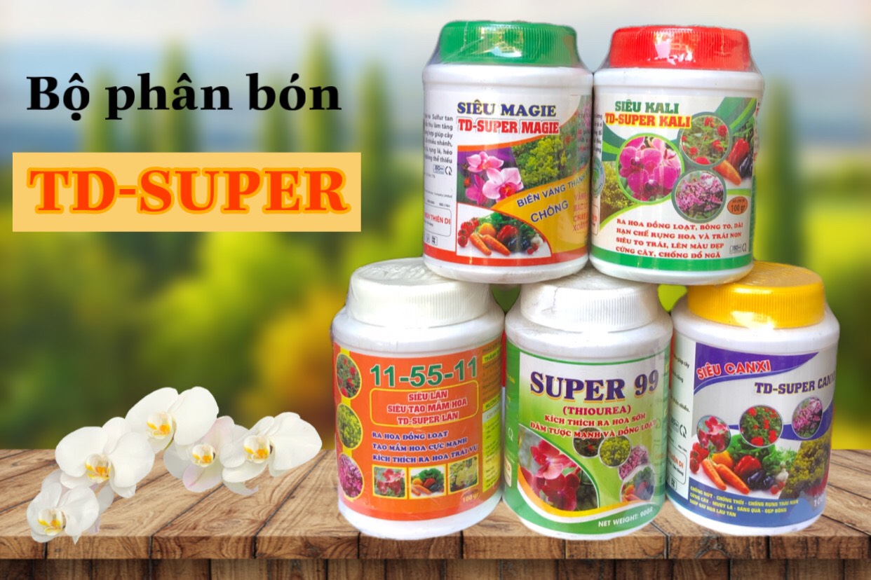 [HCM]Phân bón Siêu Kali – TD Super Kali hũ 100gr
