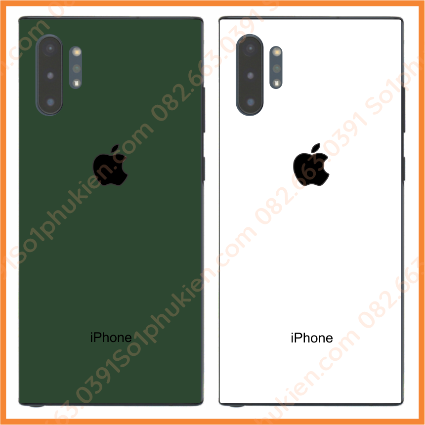 Ốp lưng Samsung note 10 / note 10 plus ( note 10+ ) giả iphone
