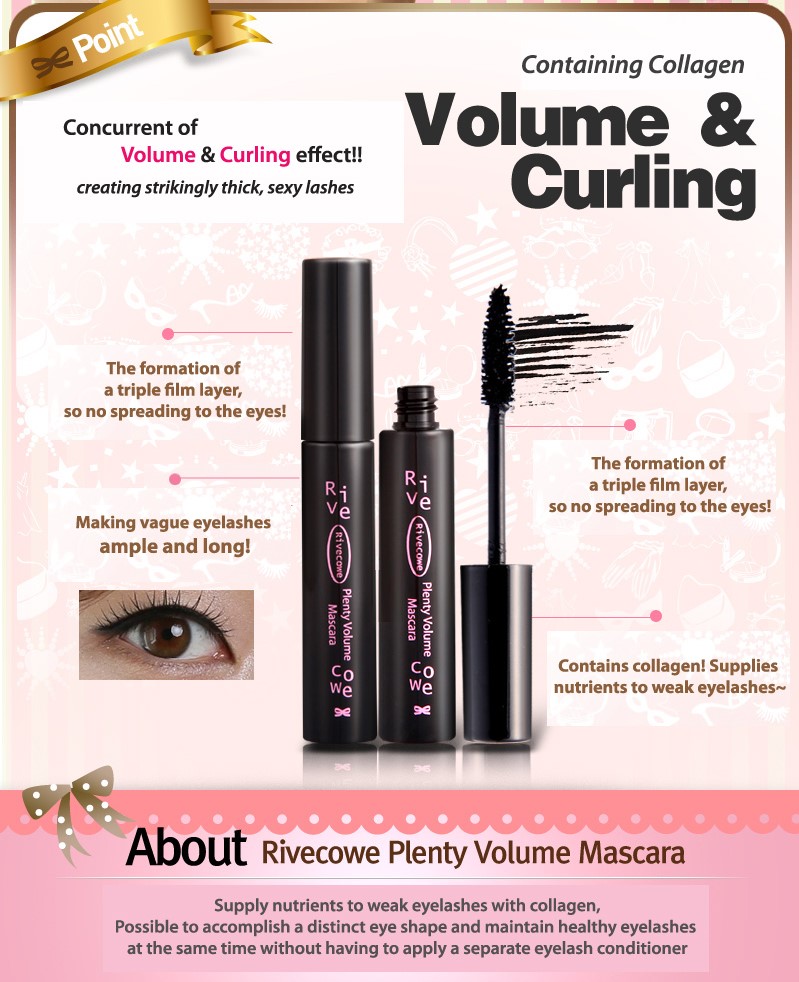 [Rivecowe] Plenty Volume Mascara