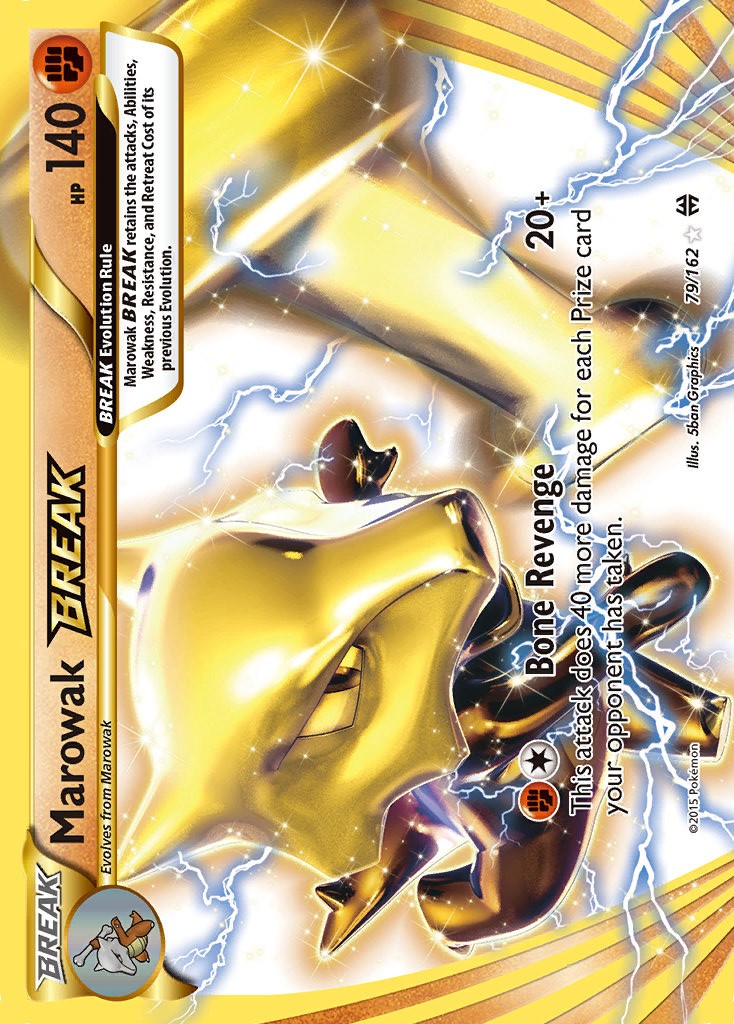 [BÀI IN] Trọn bộ 35 Thẻ bài Pokemon BREAK đã phát hành