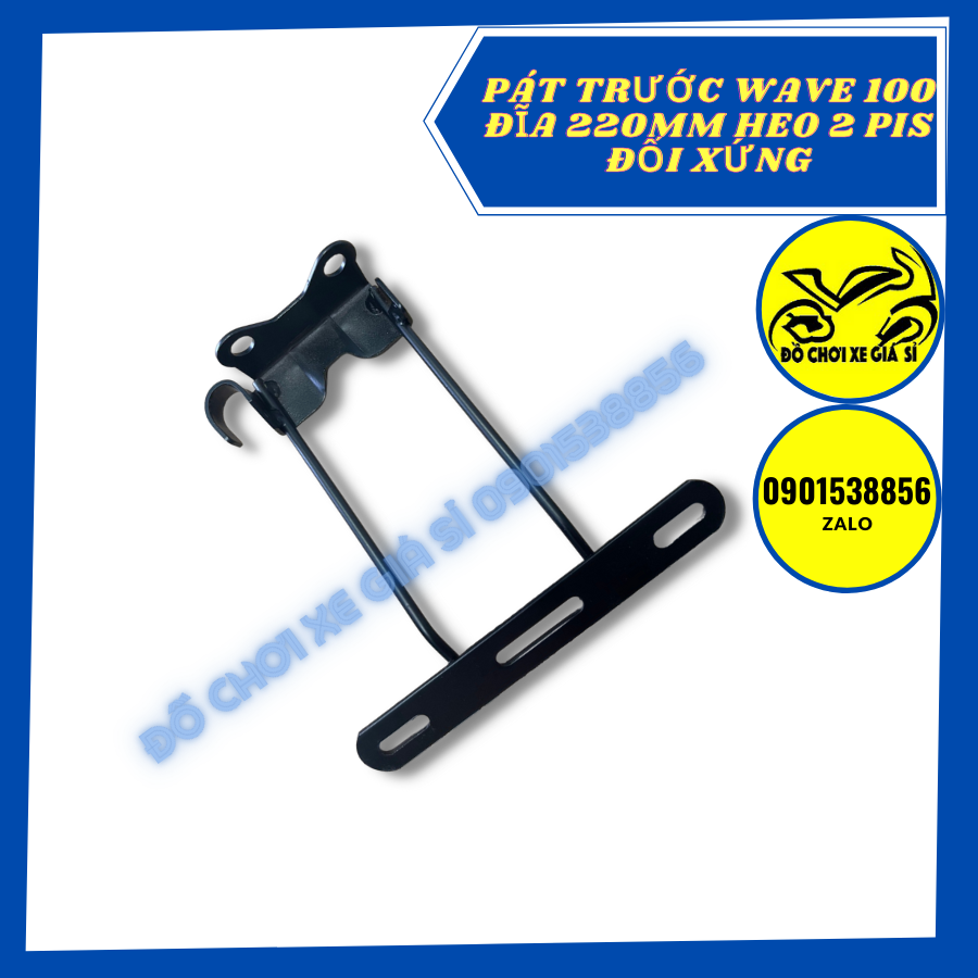 Pát treo bảng tên xe Raider/Satria