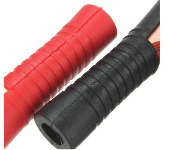 Bộ Đầu Kẹp Cá Sấu - Kẹp acquy 100A (1 Đen + 1 Đỏ)