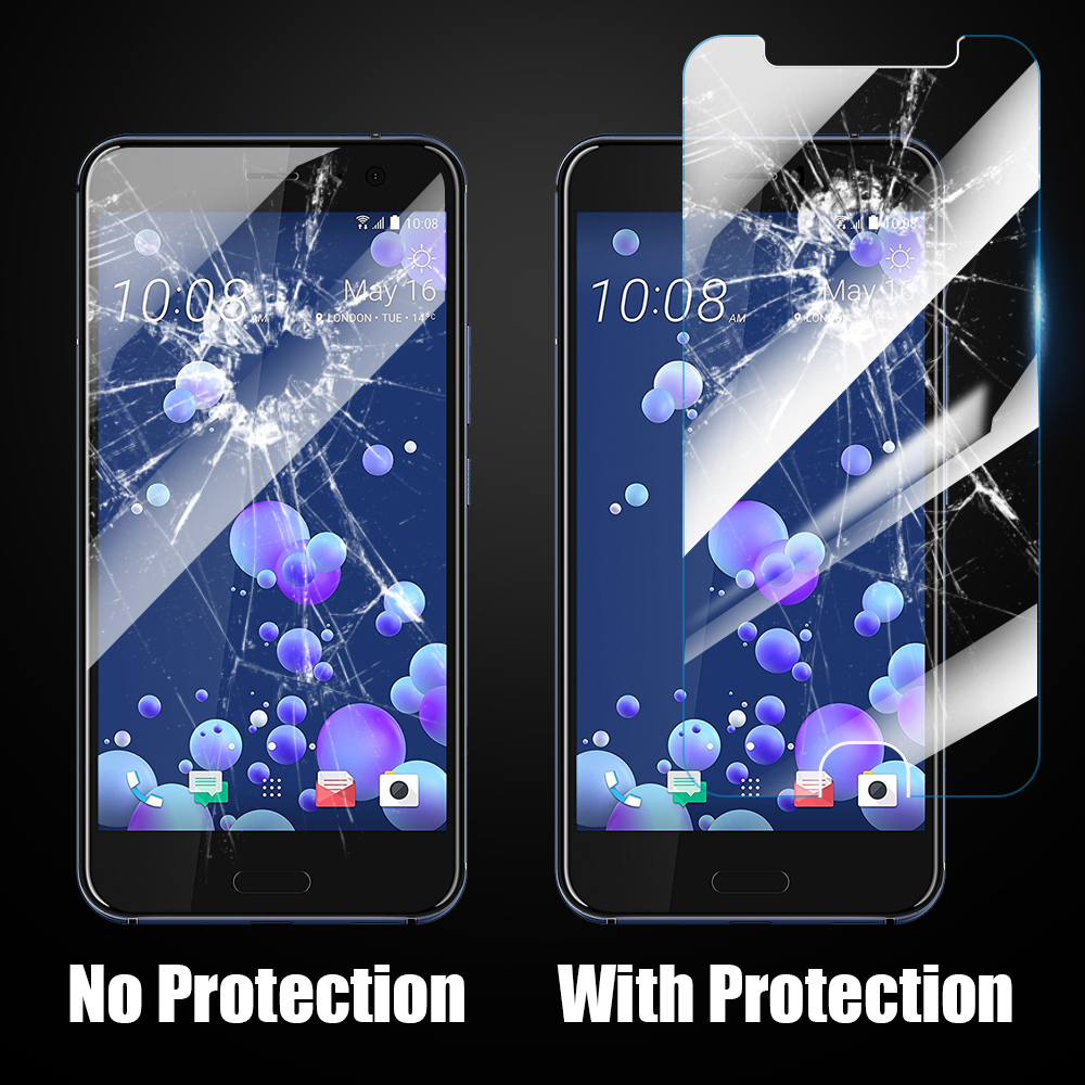 Tempered Glass For HTC U20 U19e U12 Life U11 10 Evo Desire 21 20 19 12 Plus Pro 19s 12s Screen Protector Glass Protective Film. 