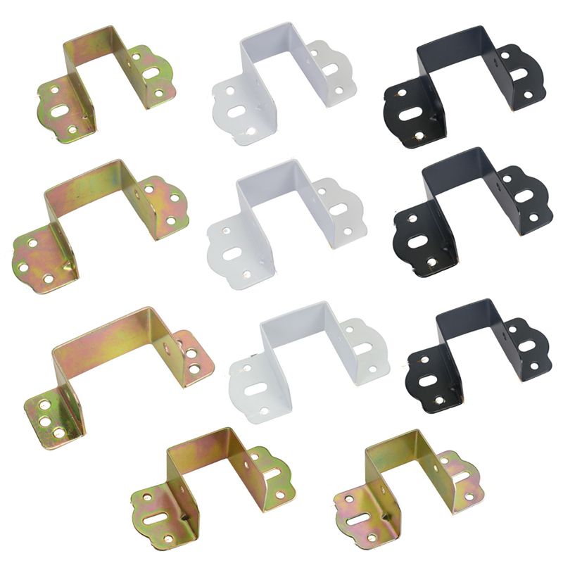 Thicken Bed Hinges Hook Corner Code Bed Beam Support Metal Stand Fixed Connector Hardware Accessories