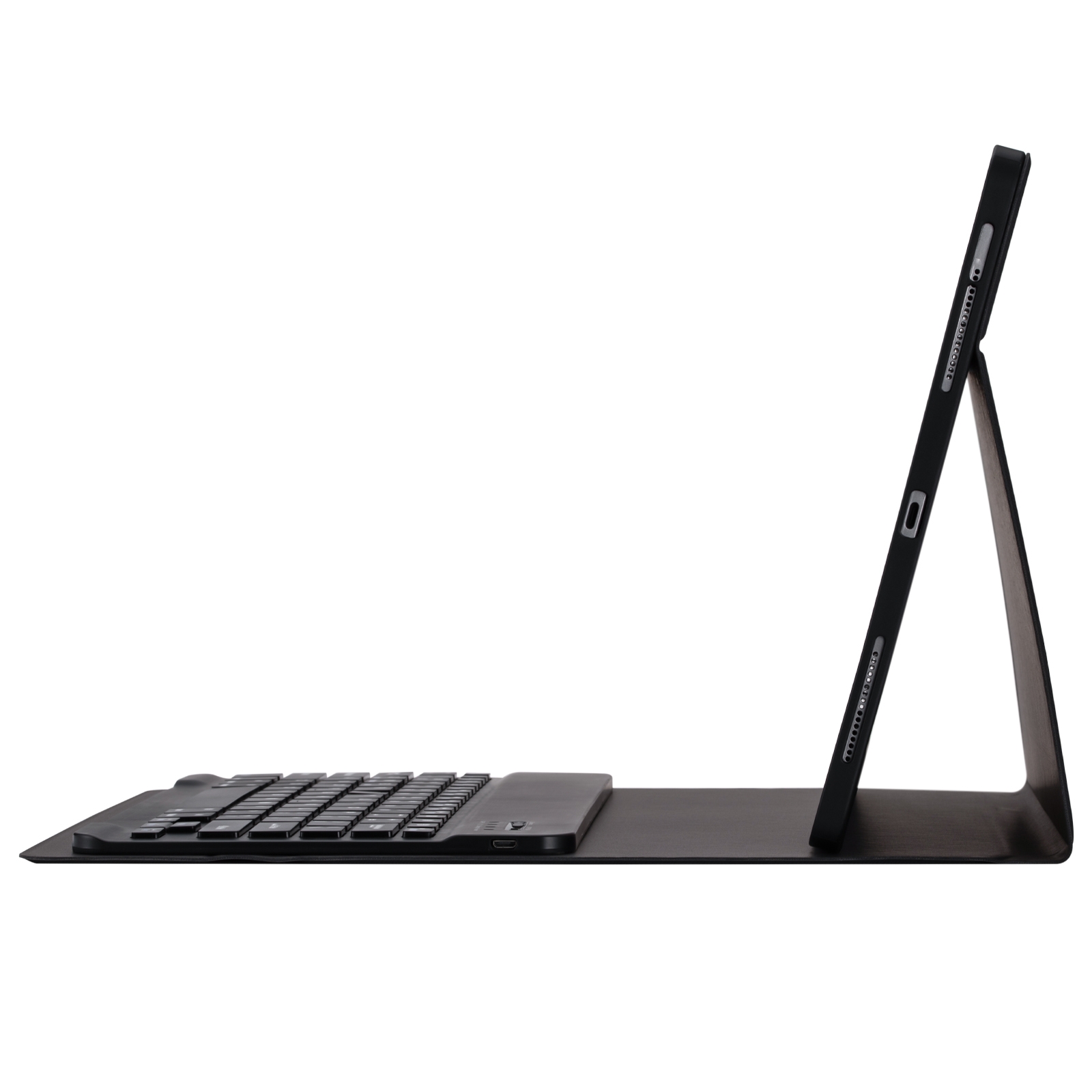 HK132 Detachable Plastic Bluetooth Keyboard Case with Holder & Pen Slot For iPad Pro 12.9 inch 2021 / 2020 / 2018.