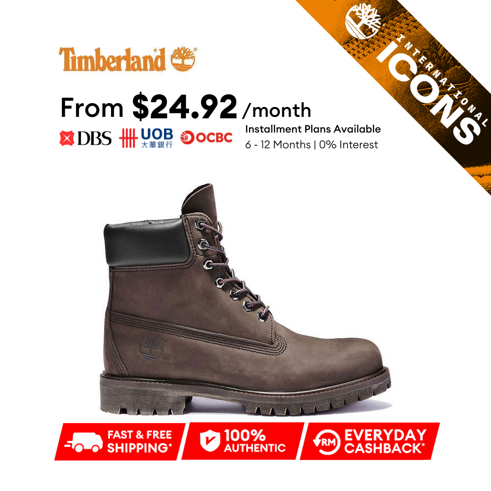 Timberland Men's Classic 6-Inch Icon Waterproof Boot (Brown