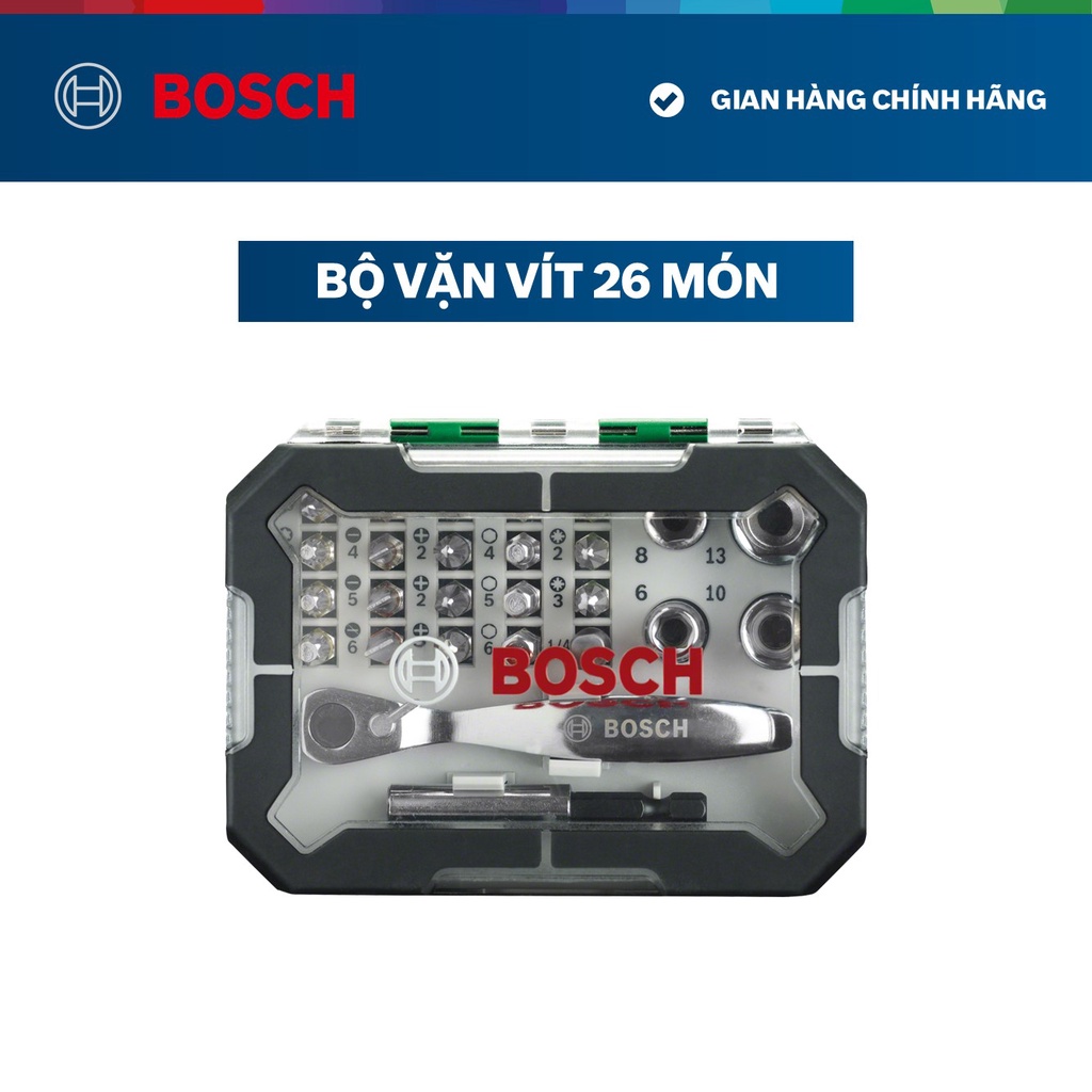 Bosch Screwdriver Set 26 Pieces