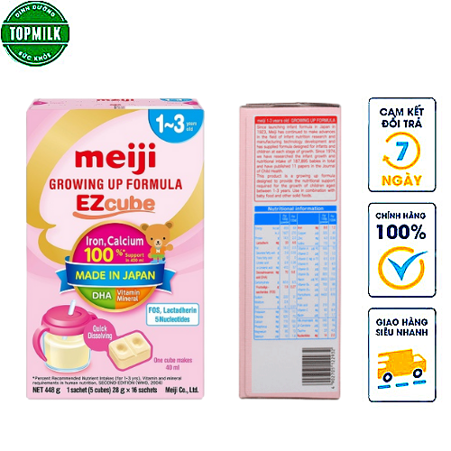 Meiji Thanh Nhập Khẩu Số 1-3