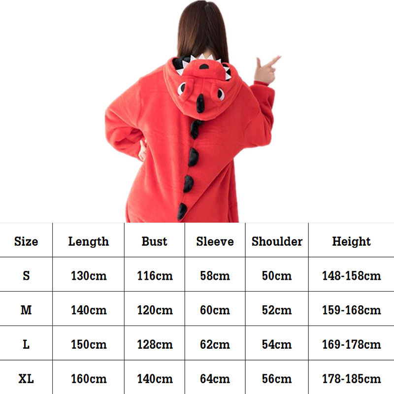 Dinosaur Pajama Adult Kigurumi Onesie Women Animal Cosplay Suit Homewear Women Sleepwear Kigurumi Pajamas