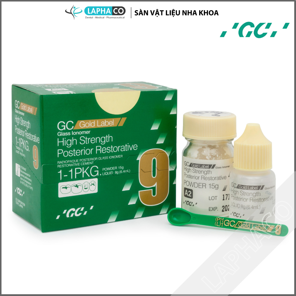 Gc xi măng gắn fuji 9, xi măng trám răng fuji 9 gc 9 nhật bản