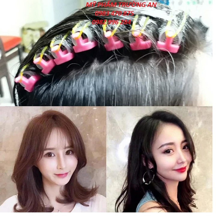 Set 10 Trục Uốn Phồng Chân Tóc Hàn Quốc Có Gai