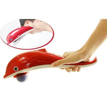 (SỈ) Máy massa cầm tay hình con cá heo 3 đầu Dolpin