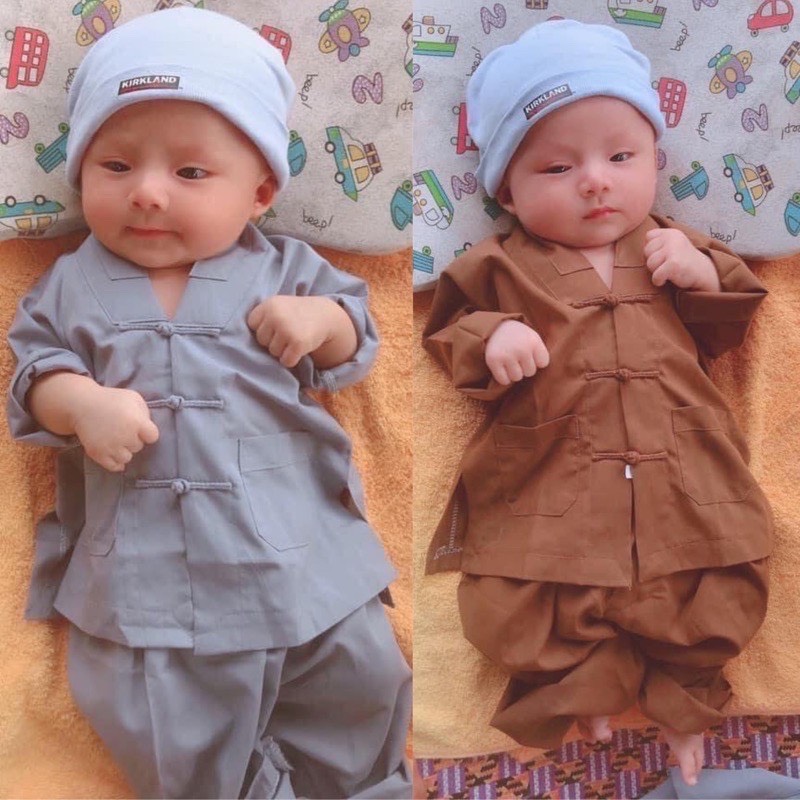 dồ lam đi chùa # la hán bé vải kate mềm