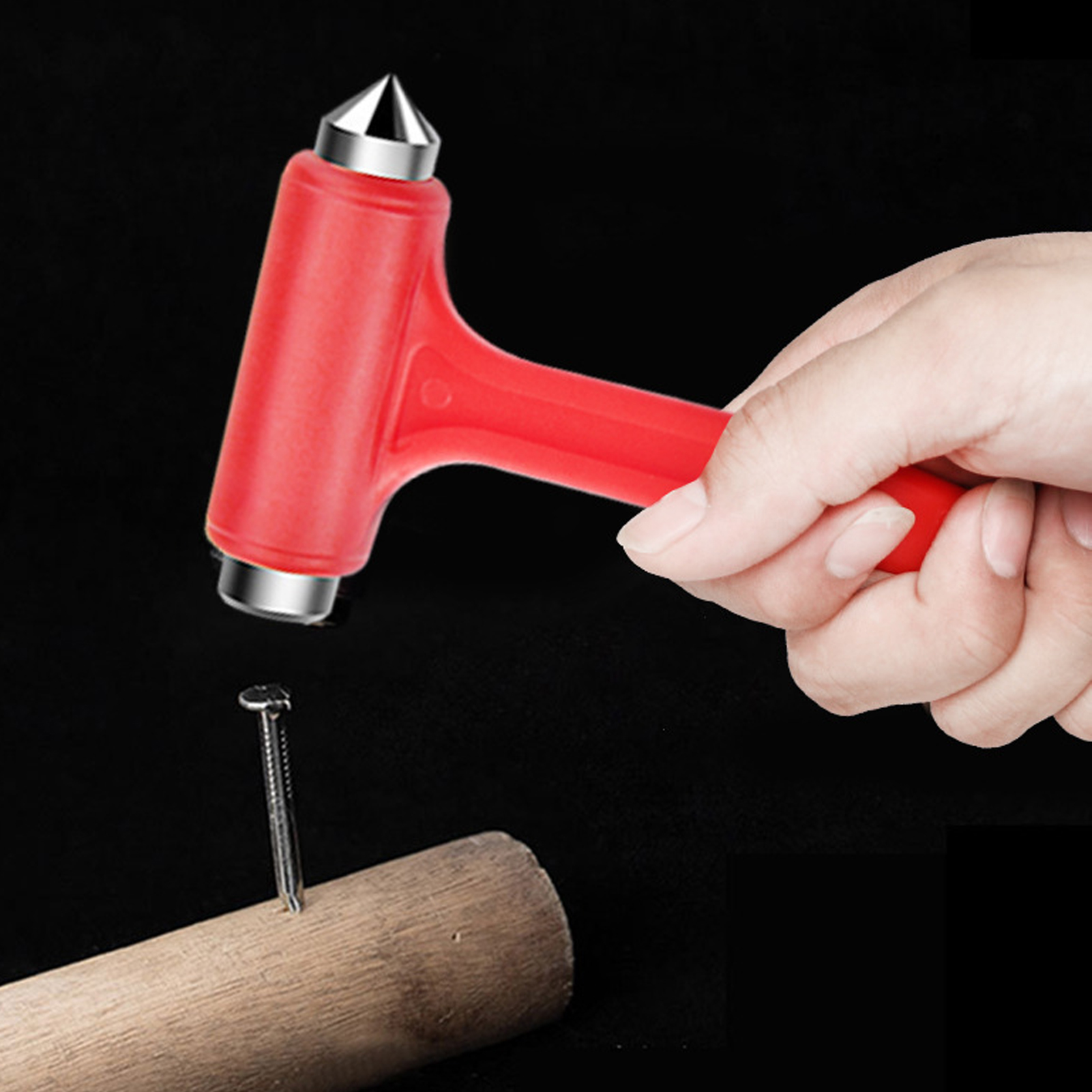 Car Window Breaker Built in Cutter High Hardness Multifunctional Safety Hammer for Emergency