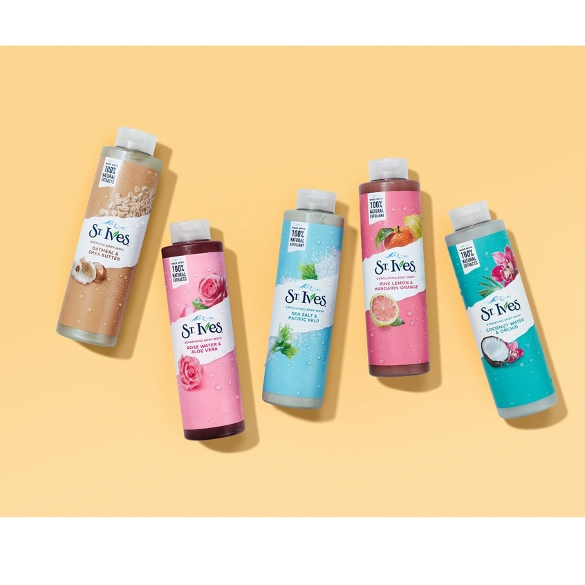 Sữa tắm St.Ives thiên nhiên 400ml & 600ml