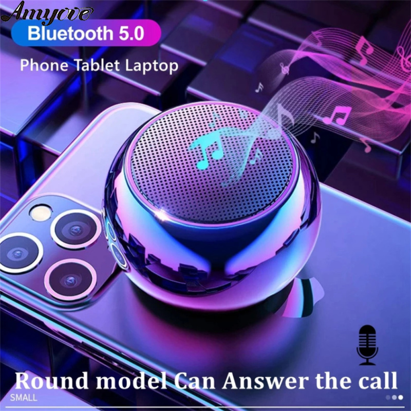 Wireless Bluetooth-compatible Speaker Small Subwoofer Portable Outdoor Mini Audio Compatible For Ios / Android