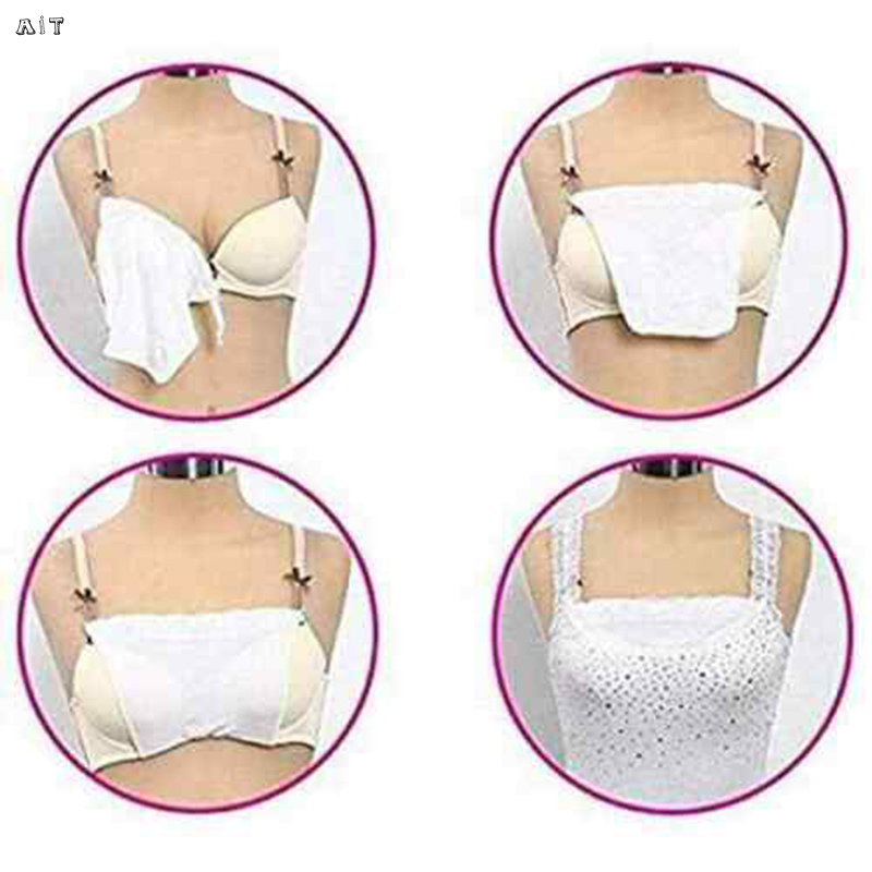 Women Breathable Shapewear 4 In 1 Front Buckle Chest Support Chest