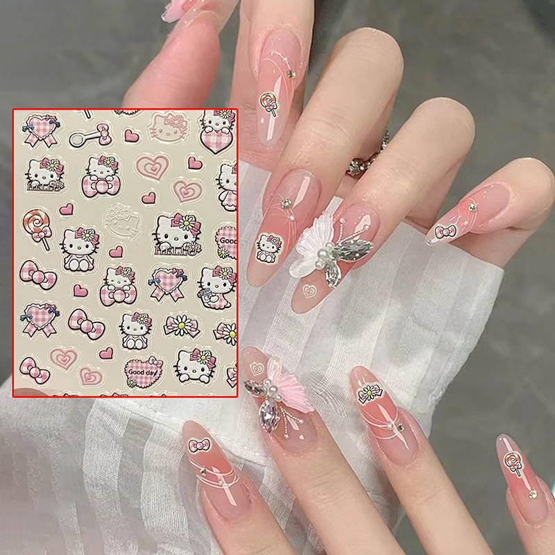 1PCS%203D%20Hello%20Kitty%20Cartoon%20Stickers%20Nail%20Art%20Decoration%20Sanrio%20Anime%20Nail%20Supplies%20Kulomi%20Melody%20Nail%20Stickers%20Press%20On%20Nails%20Yao%20Store%20-%20Image%202