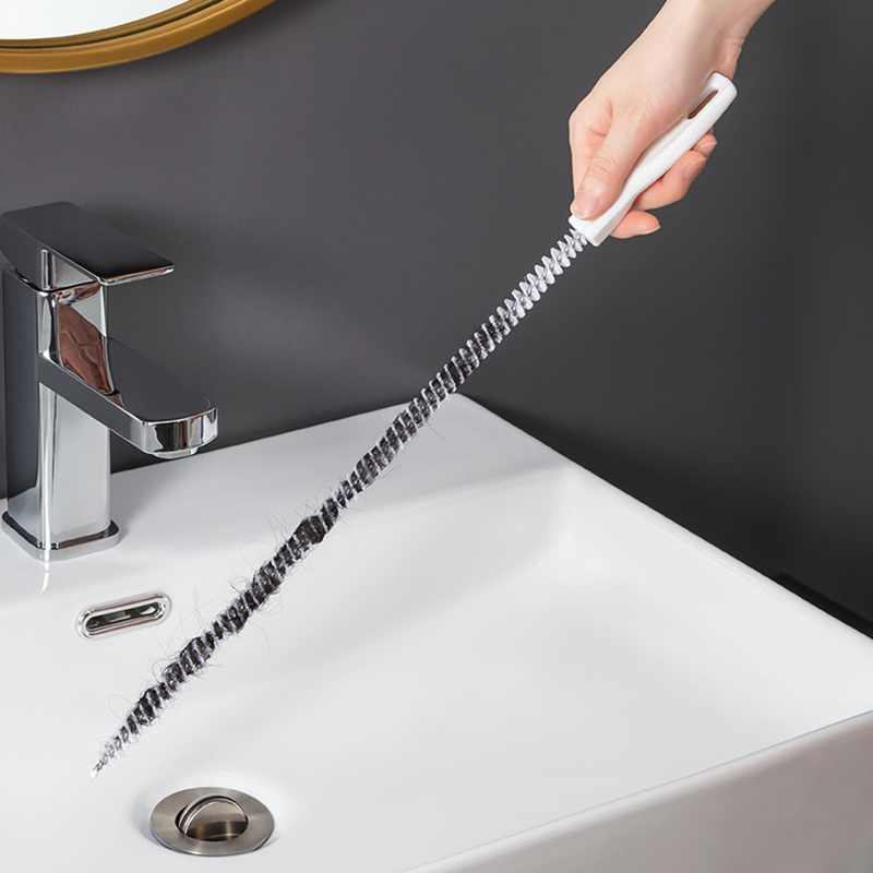 Tanggeri Fashion 45cm Long Flexible Cleaning Brush Sink Overflow Drain ...